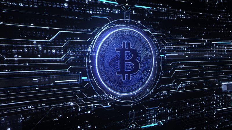 Биткоин фон