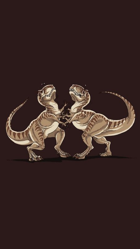 Обои на рабочий стол динозавры