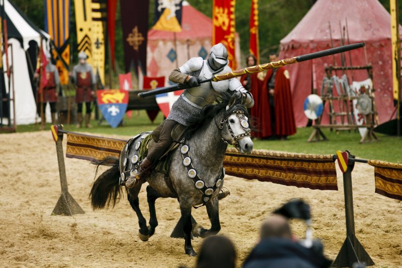 Замок Турку Финляндия Рыцарский турнир