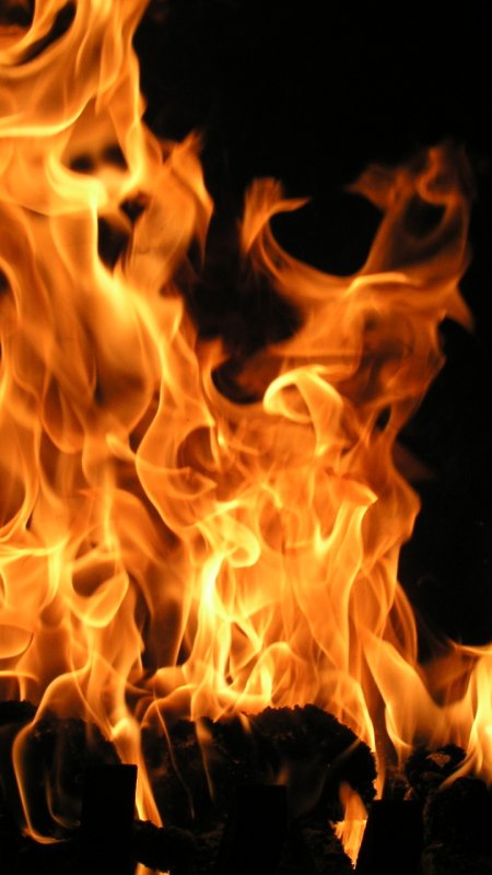 Красивое пламя