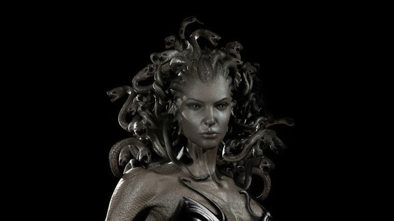 Медуза Горгона арт