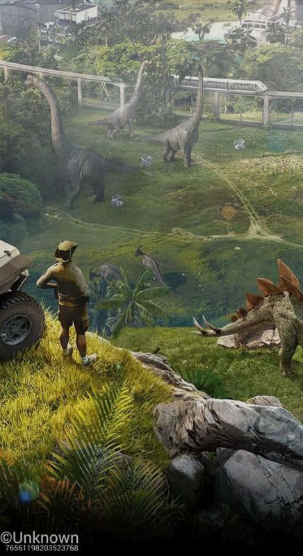 Jurassic World Evolution парк