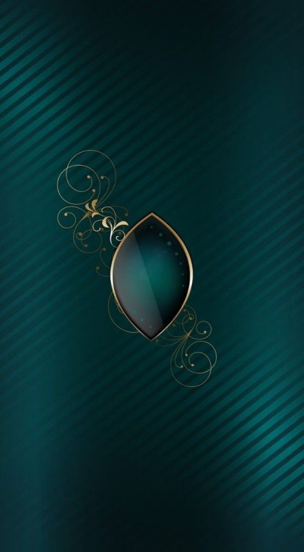 Обои изумрудного цвета