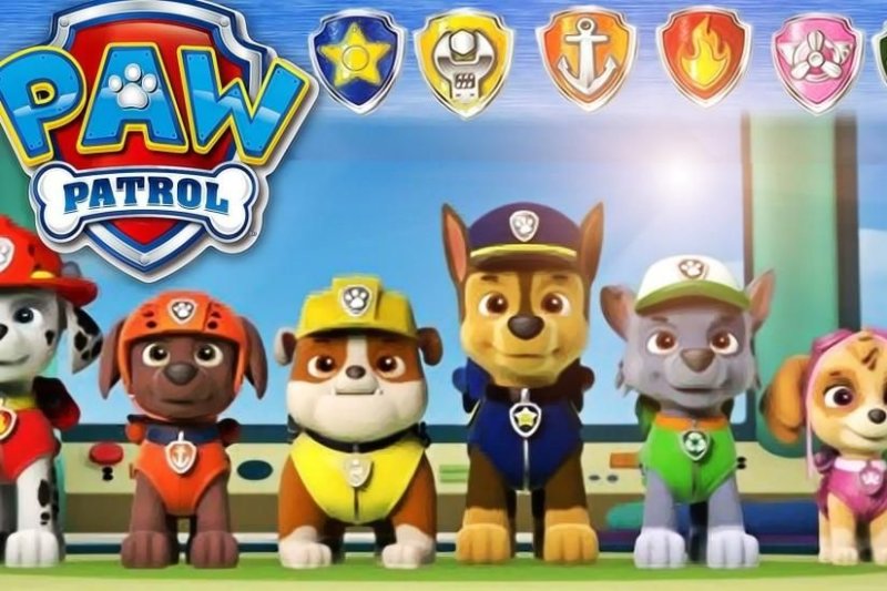 Щенячий патруль вся команда