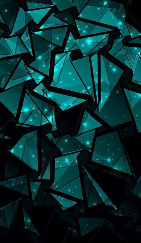 Изумрудная заставка на телефон