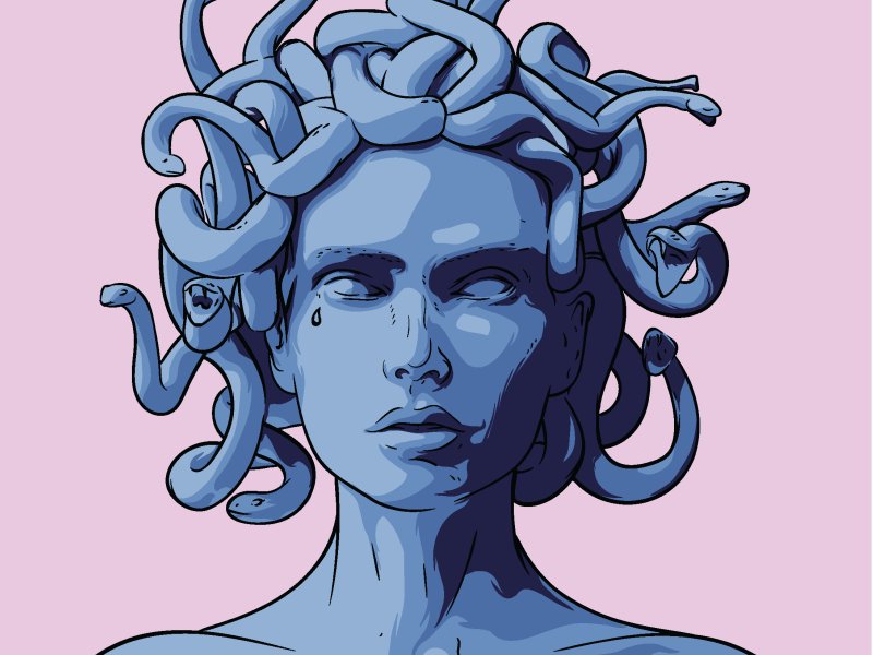 Медуза Горгона арт