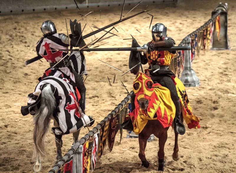 Рыцарские турниры в средние века