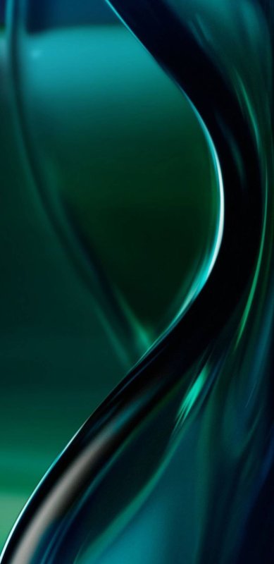 Темно зеленая абстракция
