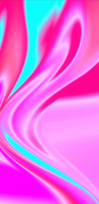 Розово голубая абстракция