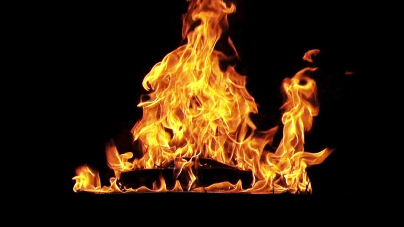 Живые обои костер