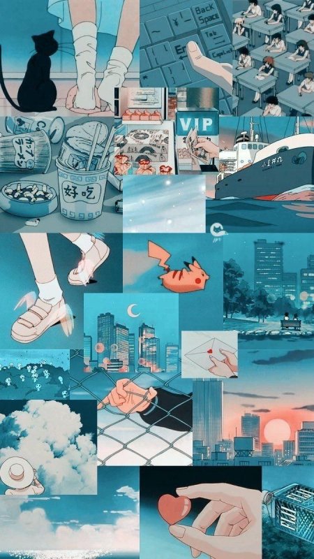 Эстетика старого аниме