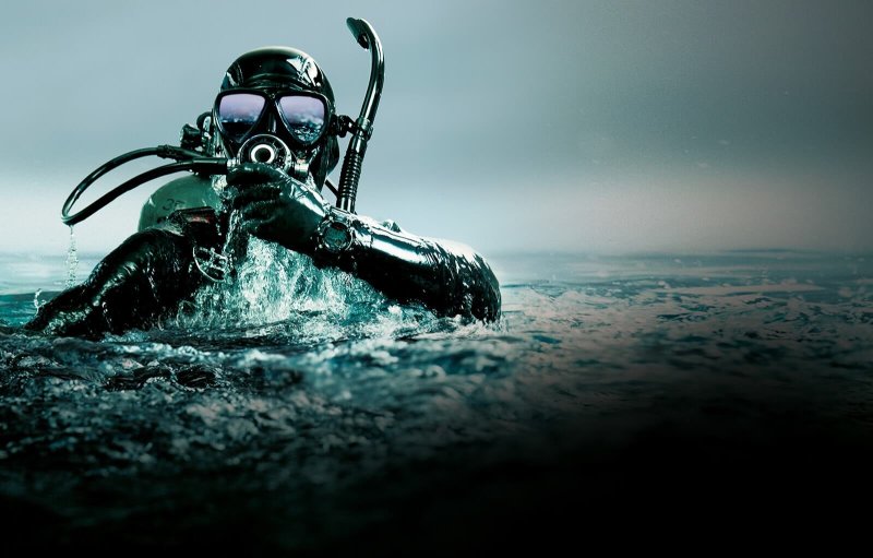 Военный водолаз