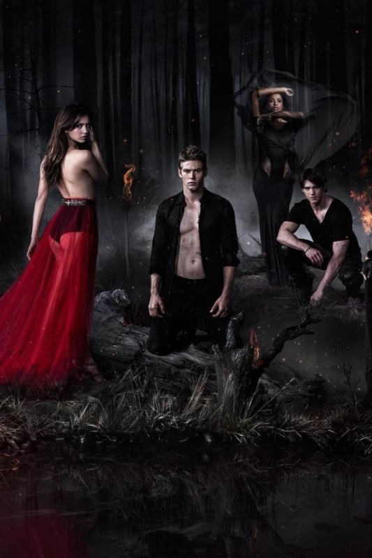 Дневники вампира обои