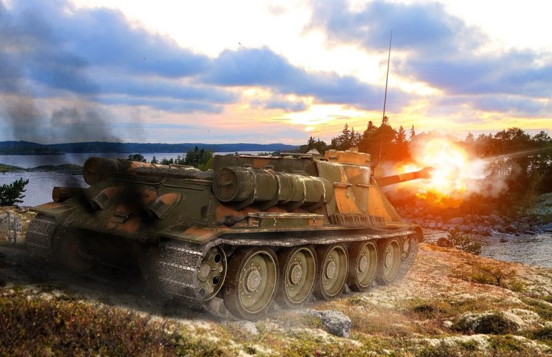 Ворлд оф танк Су 100