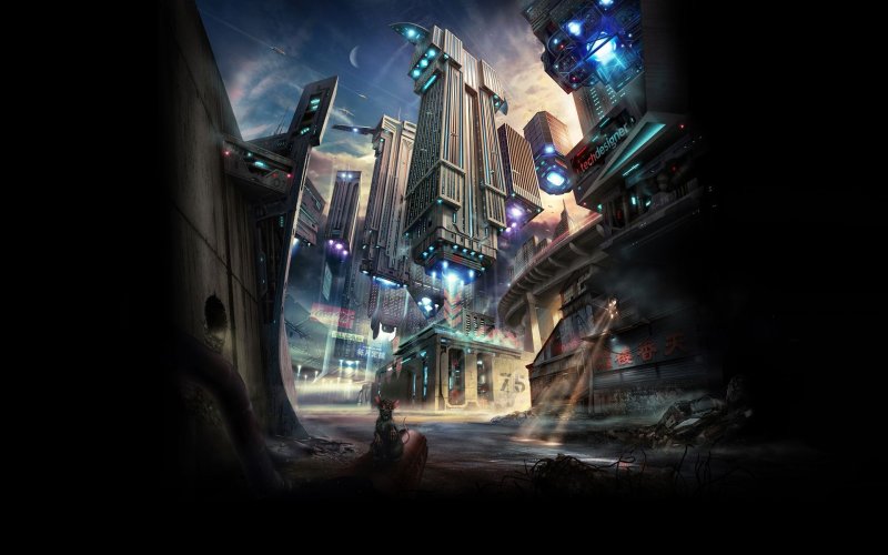 Метрополис киберпанк