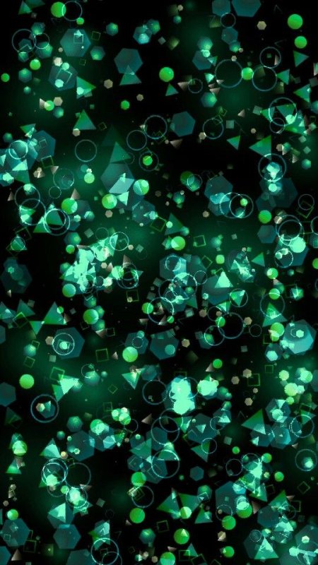 Изумрудный фон на телефон