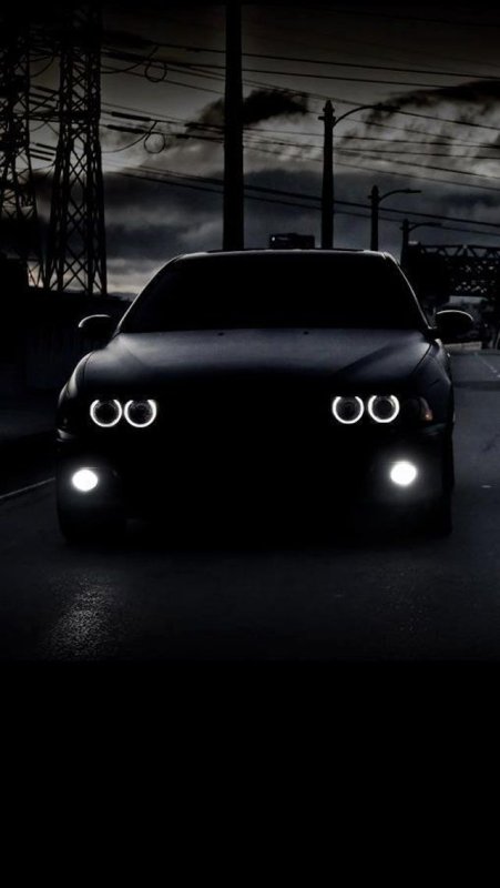 BMW m5 e39 в темноте