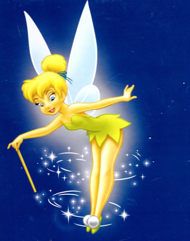 Фея в желтом платье