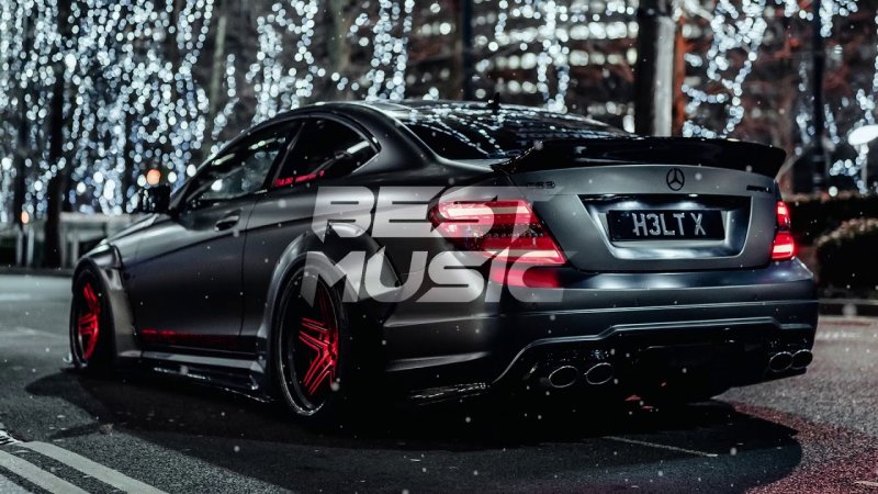 Мерседес с63 АМГ 4к