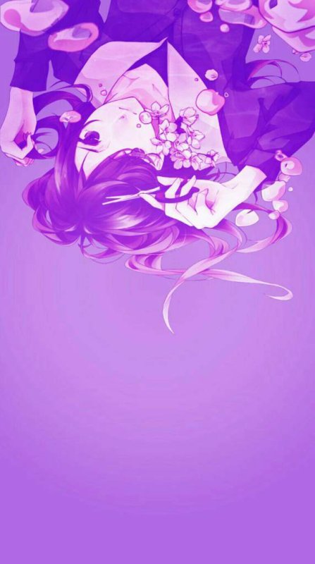 Аниме фиолетовый цвет