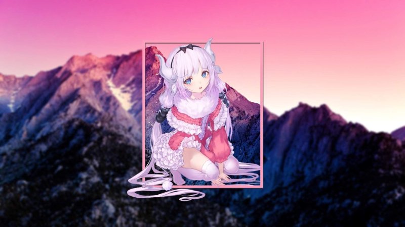 Фон для рабочего стола аниме Эстетика