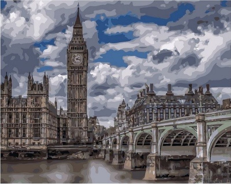 Англия мост Биг Бен