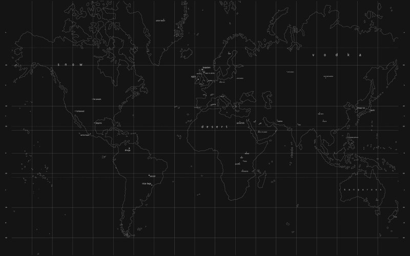 Заставка на рабочий стол карта