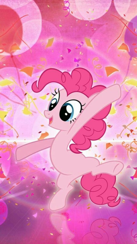 Заставка на телефон пони