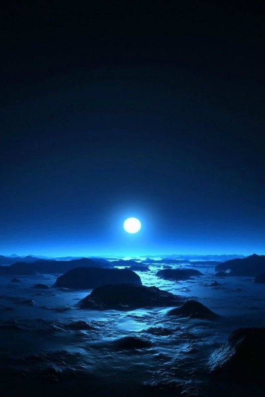 Природа ночью