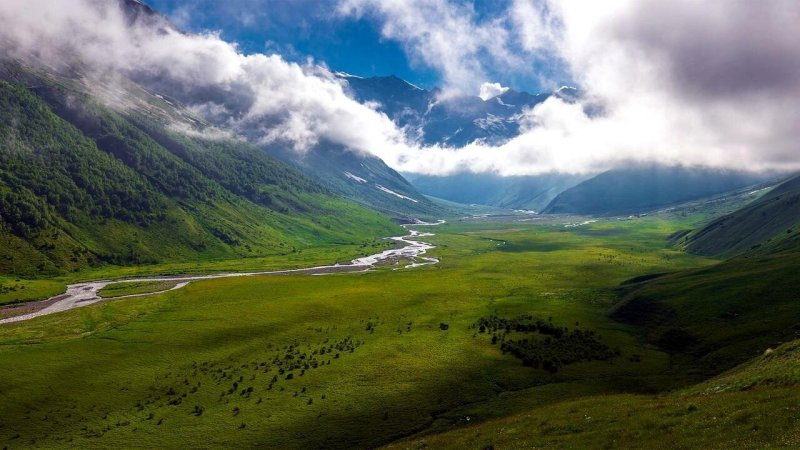 Кавказский хребет Северная Осетия