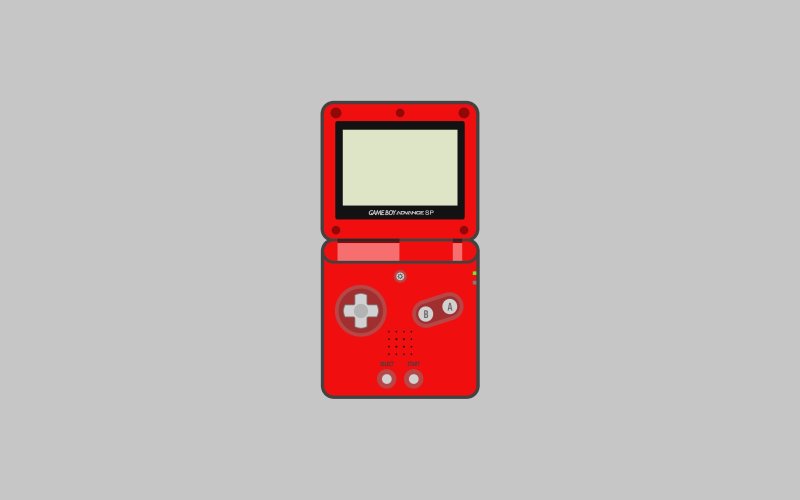 Game boy vector