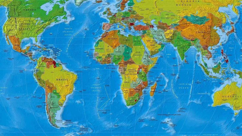 Политическая карта мира