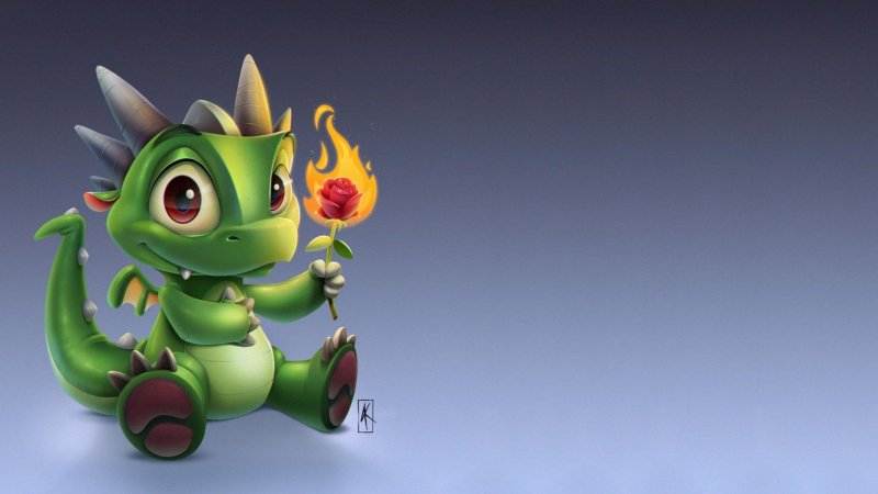 Красивый дракончик