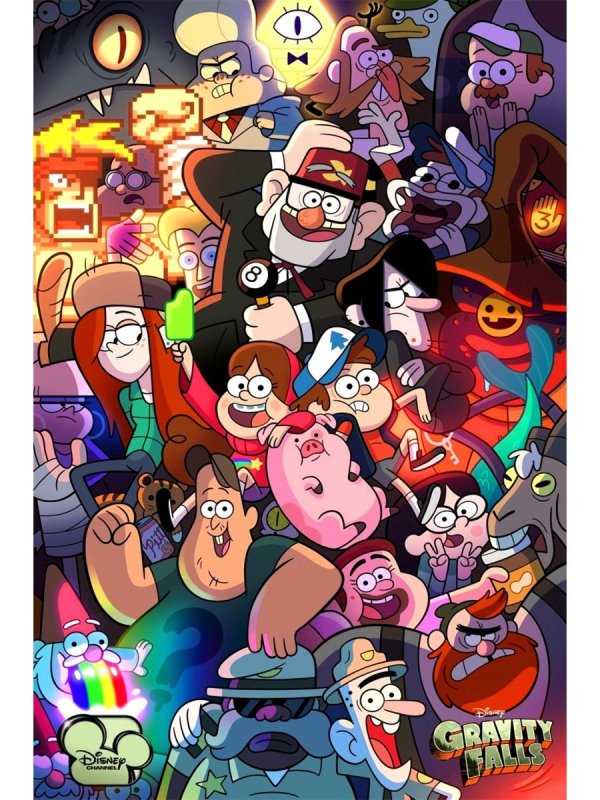 Граффити Фолс герои