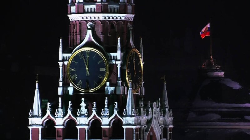 Спасская башня часы куранты