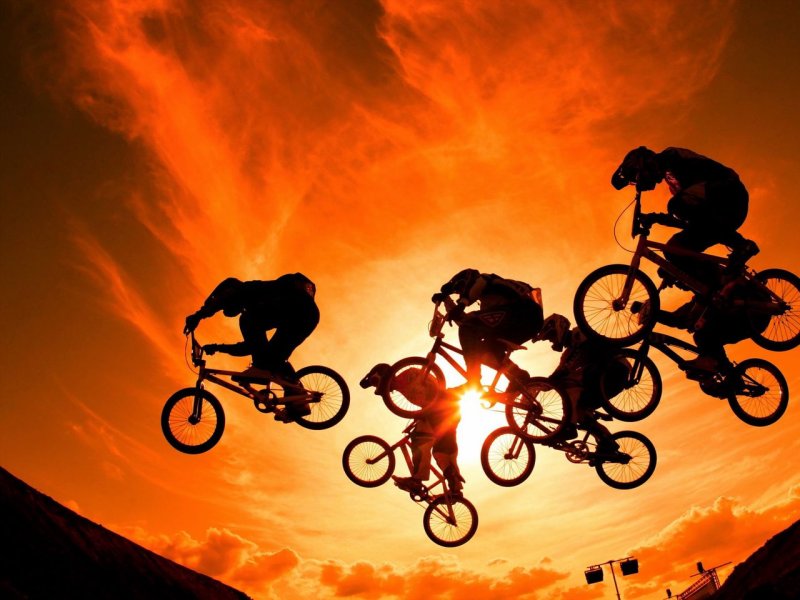 Велосипед фон