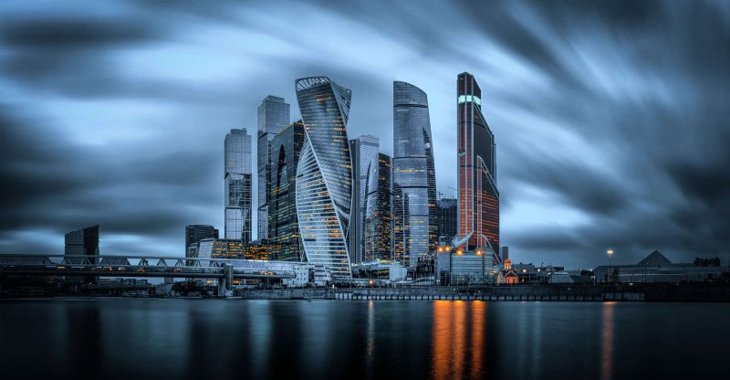 Москоу Сити небоскребы