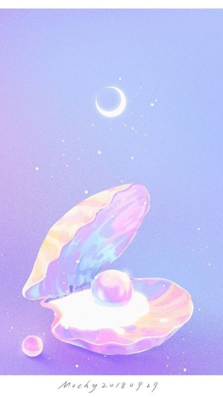 Космос в пастельных цветах