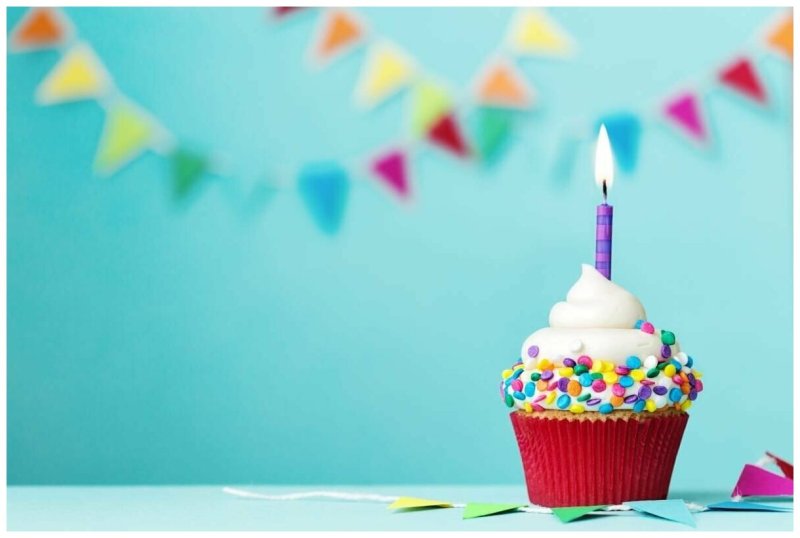 Красивый фон с днем рождения