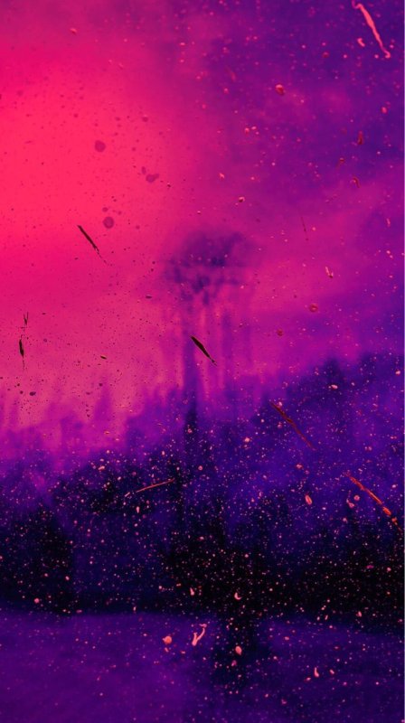Классные фиолетовые обои на телефон