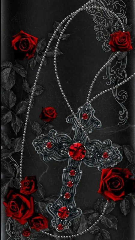 Роза в готическом стиле