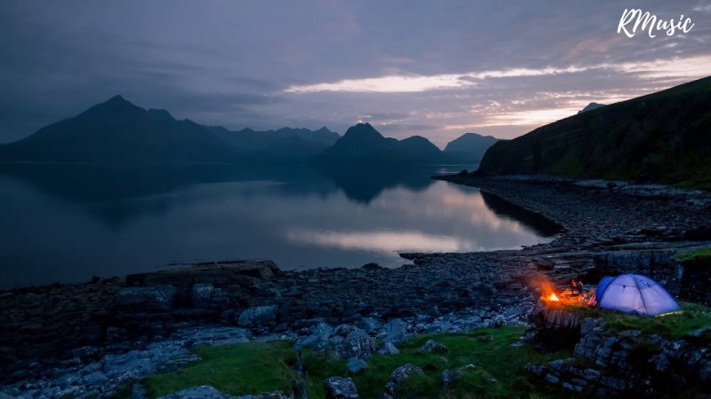 Палатка в горах