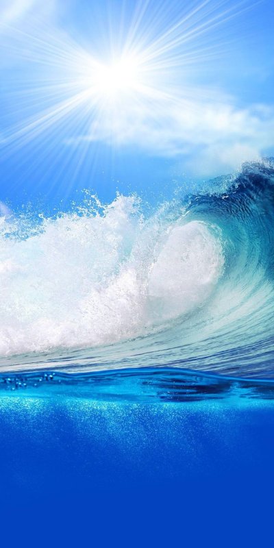 Красивые волны