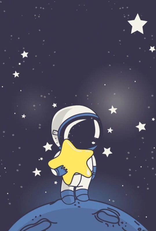 Заставка космонавт