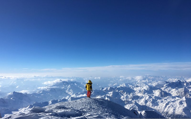 Вершина горы Эльбрус