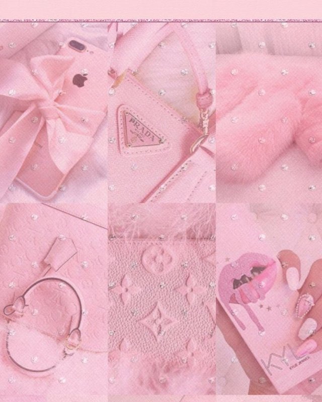 Розовый фон Эстетика