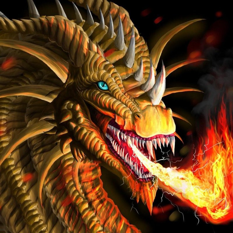 Огненный дракон драгон