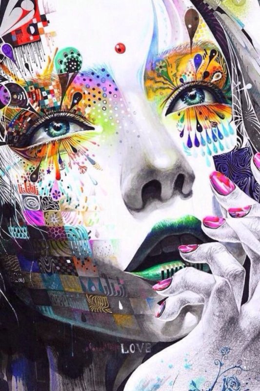 Абстракция рисунки