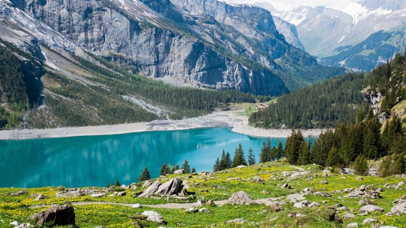 Озеро Алматы Казахстан с Медео