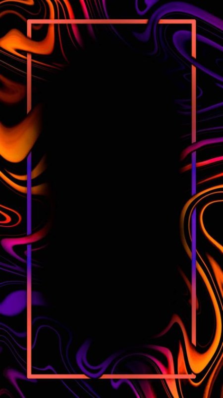 Неоновые рамки для телефона